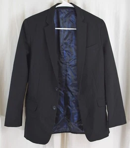 IZOD Boys' Bi-Stretch Blazer Jacket Black Size 16 - Picture 1 of 3