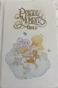 Precious Moments Bible Baby Edition New King James Version In Box Brand New Box - Picture 1 of 5