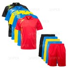  Football Kits Short Sleeve Jersey Hockey Gym Team Training Soccer Men