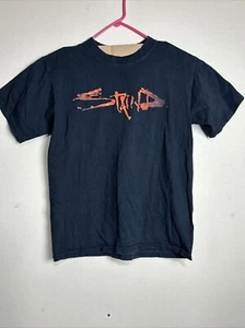 Vintage GIANT Staind Band Dysfunction TourBlack Shirt Medium Free Shipping - Picture 1 of 4