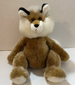 Fox Plush A&A Stuffed Animal Toy Brown & White Aurora Corp 12” Retro So Soft - Picture 1 of 10
