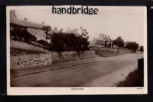 Ingleton, escena del pueblo - cerca de Darlington - postal fotográfica real - Imagen 1 de 1