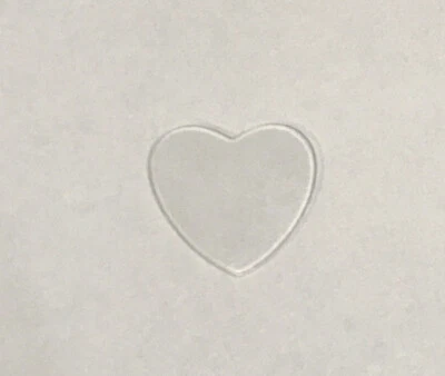 Piaget Sapphire Crystal Heart Shape Authentic Original New - Image 1 of 3