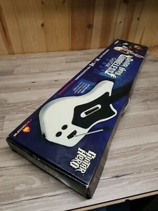 Red Octane Wireless White Guitar Hero Controller PS2 NO DONGLE *UNTESTED*  - Picture 1 of 12