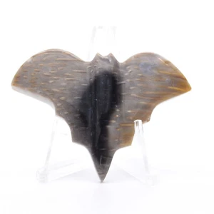 67mm Crystal Gemstone Fossilised Palm Root Bat Healing Mineral Natural - Picture 1 of 3