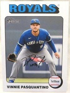 Vinnie Pasquantino 2024 Topps Heritage White Border Parallel #365 - Picture 1 of 1