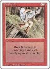 Earthquake NM MTG Revised 3rd Magic