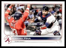 2022 Topps Update Manny Pina Atlanta Braves #US171