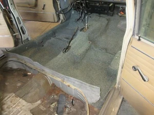 BMW E3 Bavaria 3.0 Factory OEM Molded Carpet Set NEW Silver/Grey/Green '74-'76 - Picture 1 of 10