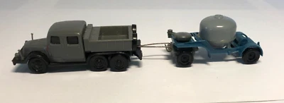 Espewe Modelle - 18 Tatra T141 & 19 Cement trailer  1/87 East Germany Mint boxed - Image 1 of 4