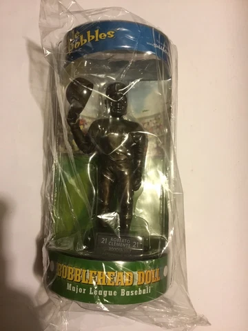 Bobblehead For Roberto Clemente On The Pittsburgh Pirates New Head Does Not Bobb Cover