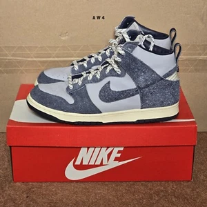 Nike x Notre Dunk High - Midnight Navy - UK12 - Foto 1 di 6