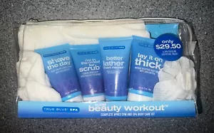 Bath Body Works True Blue Spa Total Body Workout Set New In Package - Picture 1 of 4