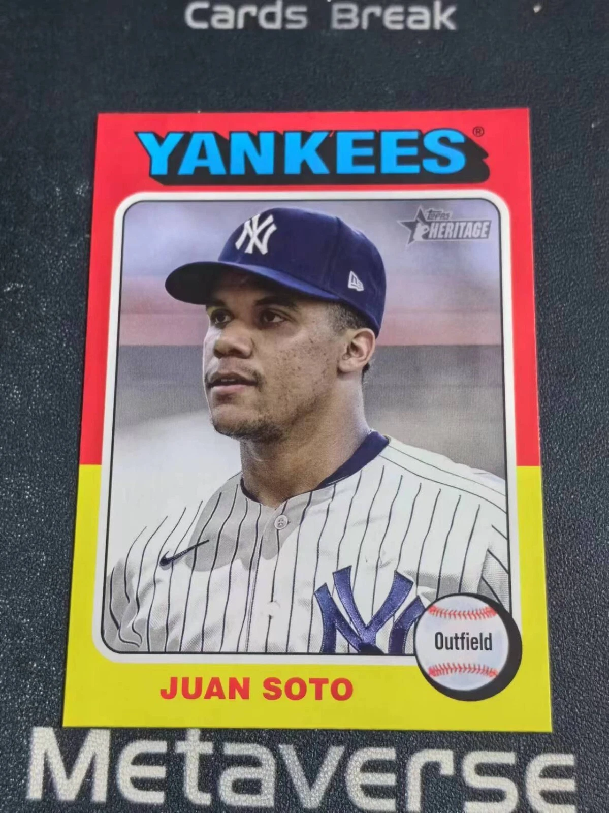 2024 Topps Heritage - Juan Soto - #143 Missing Facsimile Signature Variation   1
