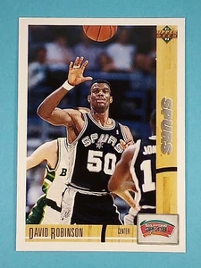1991-92 Upper Deck David Robinson San Antonio Spurs #324 🏀 - Picture 1 of 2