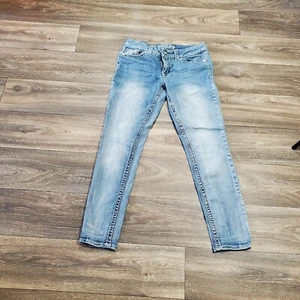 Paisley Sky Mid-Rise Bootcut Jeans Size 10 Comfort Stretch - Picture 1 of 12