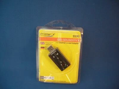 Externe USB-Soundkarte 7.1 "S590" mit 3D-Soundeffekt !!! - Bild 1 von 2