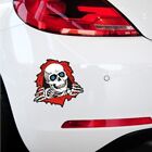 New Car Sticker Red Skull Peek Red Eyes Horror Sticker Reflective decal