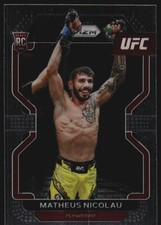 2022 Panini Prizm UFC #168 Matheus Nicolau RC