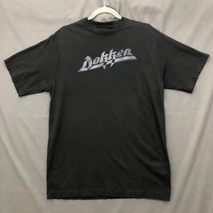 Vintage DOKKEN T-Shirt Mens Large Black Balzout Tee 2006 Rock Metal Glam Band - Picture 1 of 19