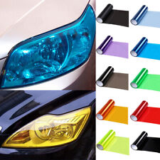 14 Colors Premium Glossy Headlight Taillight Fog Light Vinyl Sticker Tint Film