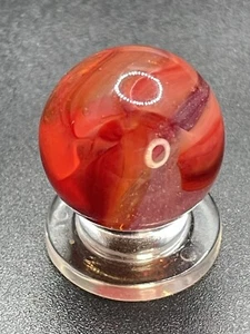 Peltier NLR Red Windshield Marble Vintage Marbles 0.748” - Picture 1 of 12