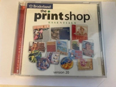 Broderbund - The PrintShop Essentials Version 20 (PC CD-ROM, 2002-03) - Image 1 of 4