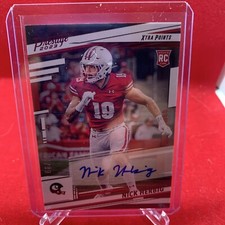 2023 Chronicles Draft Picks NICK HERBIG Prestige Xtra Points Auto Red #34/99