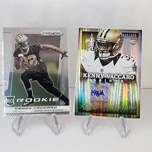 KENNY VACCARO 2013 Absolute Spectrum Auto Rookie SP /299 + 2013 Prizm Base RC - Picture 1 of 4