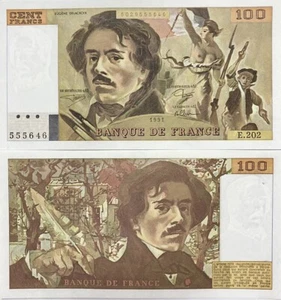 France 100 Francs 1991 P 154 e AUnc - Picture 1 of 1