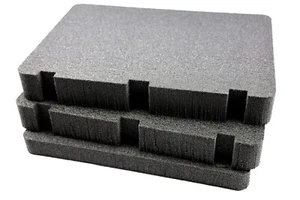 3pc Benchmark Solid HD Military grade foam fits Plano 109170 Field Locker case - Picture 1 of 3