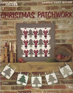 CHRISTMAS PATCHWORK ~ LEISURE ARTS quilting - Picture 1 of 1