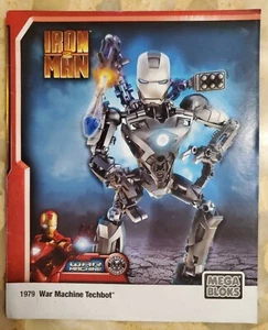 Mega Bloks Iron Man 2 - 1979 máquina de guerra Techbot manual de instrucciones SOLAMENTE - Imagen 1 de 2