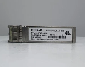 Modulo ricetrasmettitore SFP+ FINISAR FTLX8574D3BCL multimodale - Foto 1 di 2