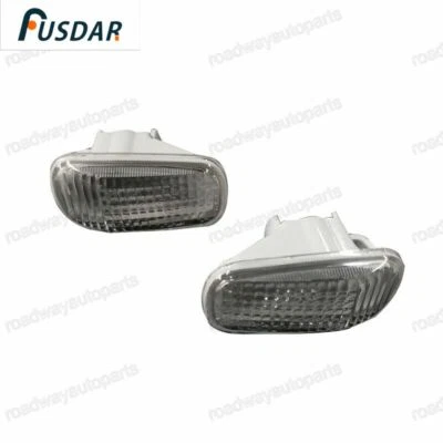Par de luces marcadoras laterales blancas para guardabarros para Honda Stream 2001-2005 Odyssey 2005-2008 Foto 1 de 4