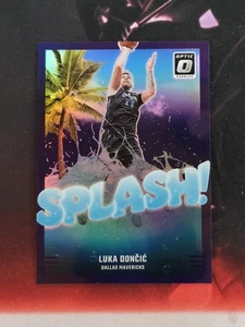 2024-25 Panini Optic Basketball Luka Doncic Splash! Purple Prizm #1 - Bild 1 von 2