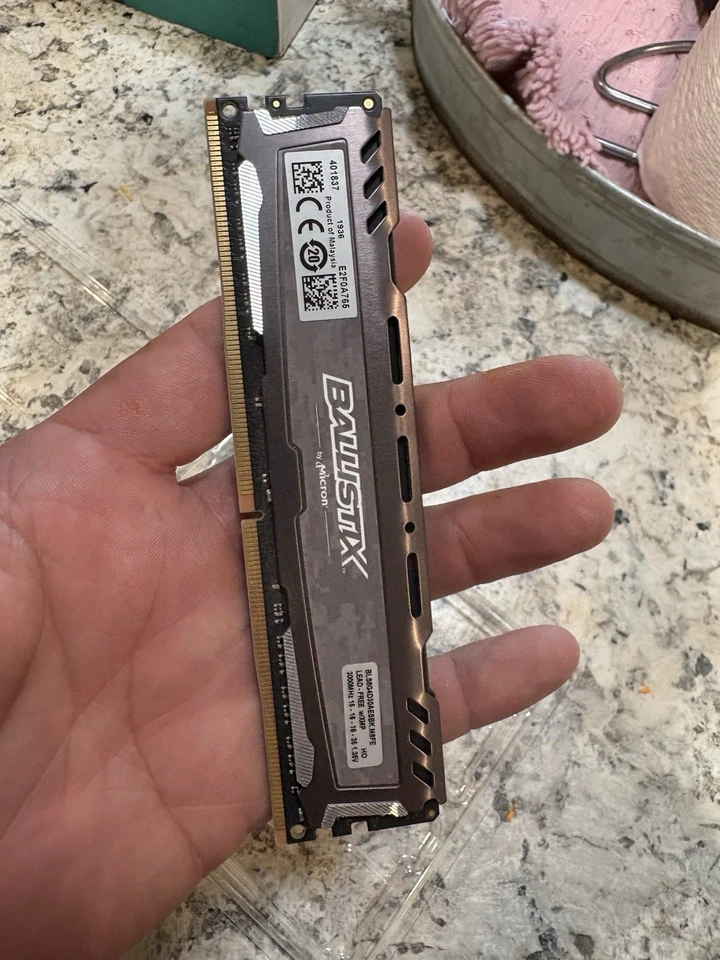 Ballistix 8GB DDR4 3000MHz Desktop DIMM RAM  Untested - Image 1 of 4