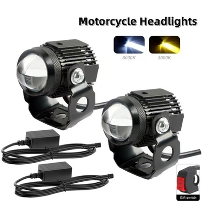 Mini Driving Light Relay Set 60W 2PCS for Motorcycle with Voltage Regulator - Image 1 of 4