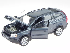 Volvo XC90 greymetallic diecast model car Welly 1/24 - Picture 1 of 7