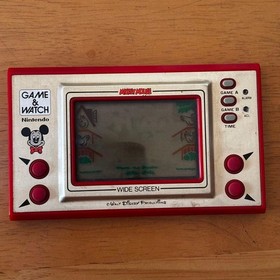 Nintendo Game & Watch Mickey Mouse MC-25 Wide Screen Japan
