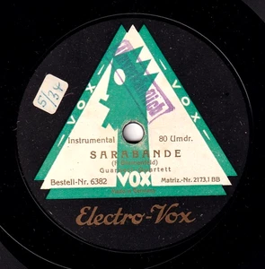Guarneri SQ. Blumenfeld (Sarabande)+d'Osten-Secken (Variations). Vox 6382. NM- - Picture 1 of 2