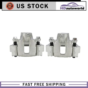 2x Brake Rear Calipers w/ bracket Pair For 2007-2012 2013 2014 Toyota FJ Cruiser - Picture 1 of 6
