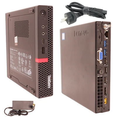 Lenovo M920Q 6-Core Intel i5-8500T Up to 32GB RAM 512GB SSD Windows 11 Pro WiFi - Image 1 of 4