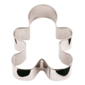 Schneiderteigschneider Kekse Weihnachten Omino Pan di Zenzero Stahl - Paderno - - Bild 1 von 7