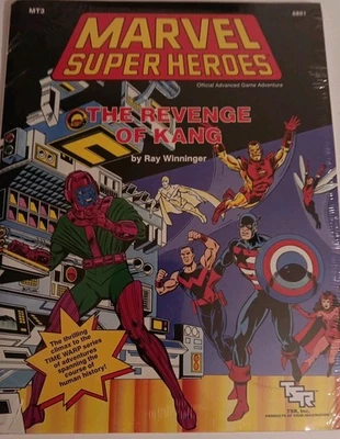 The Revenge Of Kang TSR Marvel Super Heroes Role Playing 6891 sealed - Image 1 of 4