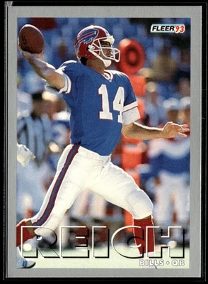 1993 Fleer Frank Reich Buffalo Bills #170 - Image 1 of 2