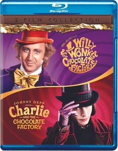 Willy Wonka & the Chocolate Factory / Charlie and the Chocolate Factor (Blu-ray) - Picture 1 of 3