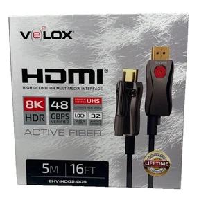 Velox Etheral Ultimate High Speed HDMI Cable EHV-HDG2-005 5M 16ft Active Fiber - Picture 1 of 5