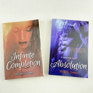 Infinite Completion & Absolution The Infinity Series Book 1 & 2 Michelle Dennis - Picture 1 of 18