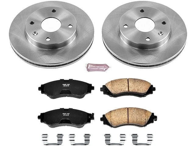 Kit de pastillas de freno delanteras y rotor para Suzuki Reno 2005-2008 2006 2007 YV492GJ Foto 1 de 1